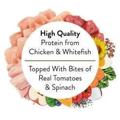 Nutro Ultra Grain-Free Chicken & Whitefish Entree Pate with Toppers Adult Wet Dog Food Trays -Cheap K&H Pet Products || Nutro Store 84681 PT4. SY630 V1617058306