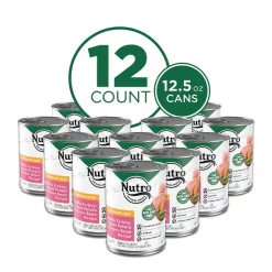 Nutro Premium Loaf Turkey, Sweet Potato & Green Bean Grain-Free Canned Dog Food -Cheap K&H Pet Products || Nutro Store 86736 PT3. SY630 V1626994619