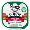 Nutro Puppy Tender Beef, Pea & Carrot Recipe Bites In Gravy Grain-Free Dog Food Trays