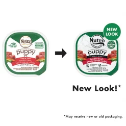 Nutro Puppy Tender Beef, Pea & Carrot Recipe Bites In Gravy Grain-Free Dog Food Trays -Cheap K&H Pet Products || Nutro Store 86739 PT1. SY630 V1626993132