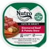 Nutro Grain-Free Simmered Beef & Potato Stew Cuts in Gravy Dog Food Trays -Cheap K&H Pet Products || Nutro Store 86740 MAIN. SY630 V1626990109