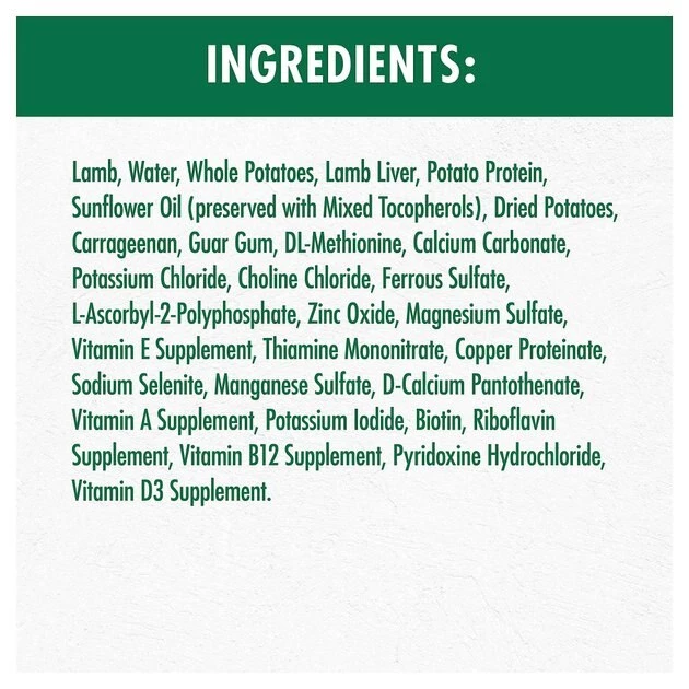 Nutro Limited Ingredient Diet Premium Loaf Lamb & Potato Grain-Free Canned Dog Food 8 Nutro Limited Ingredient Diet Premium Loaf Lamb & Potato Grain-Free Canned Dog Food - Image 6
