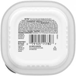 Nutro Grain-Free Savory Lamb & Vegetables Stew Cuts in Gravy Adult Dog Food Trays -Cheap K&H Pet Products || Nutro Store 86756 PT2. SY630 V1626994033
