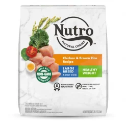 Nutro Natural Choice Healthy Weight Large Breed Adult Chicken & Brown Rice Recipe Dry Dog Food