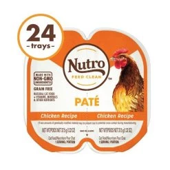 Nutro Perfect Portions Grain-Free Chicken Paté Recipe Cat Food Trays 12 Nutro Perfect Portions Grain-Free Chicken Paté Recipe Cat Food Trays -Cheap K&H Pet Products || Nutro Store 87480 PT3. SY630 V1563820206