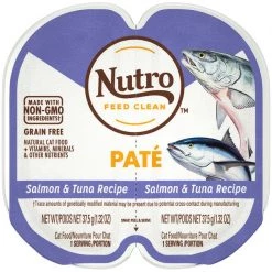 Nutro Perfect Portions Grain-Free Salmon & Tuna Paté Recipe Cat Food Trays