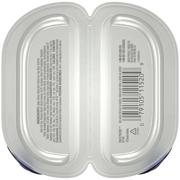 Nutro Perfect Portions Grain-Free Salmon & Tuna Paté Recipe Cat Food Trays 4 Nutro Perfect Portions Grain-Free Salmon & Tuna Paté Recipe Cat Food Trays - Image 2